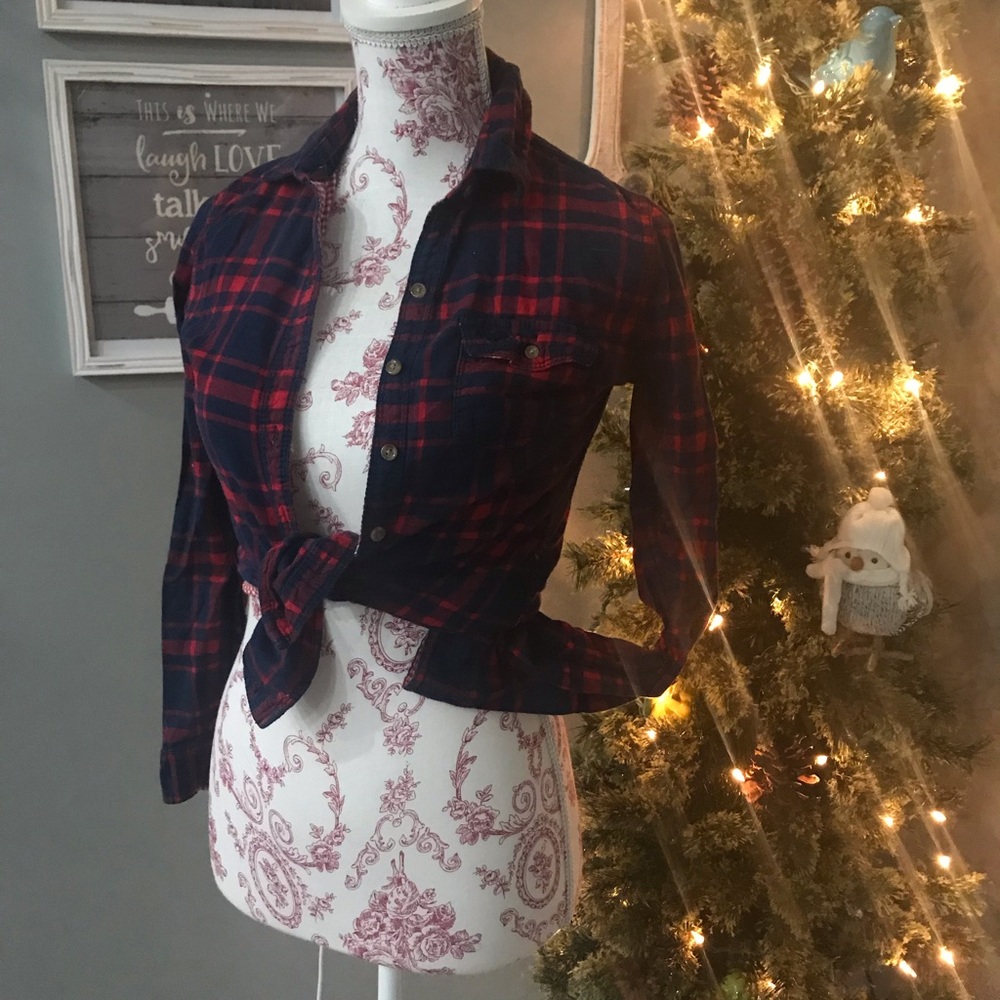 Abercrombie Plaid Button Up